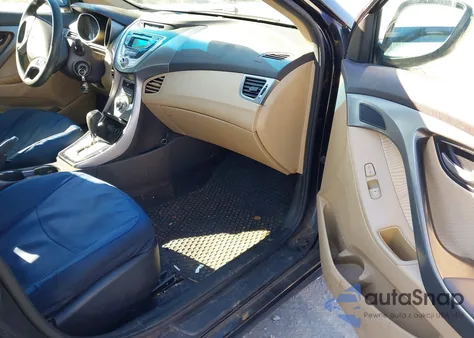 2012 Hyundai Elantra Gls z USA, uszkodzony, nr VIN KMHDH4AE7CU433609